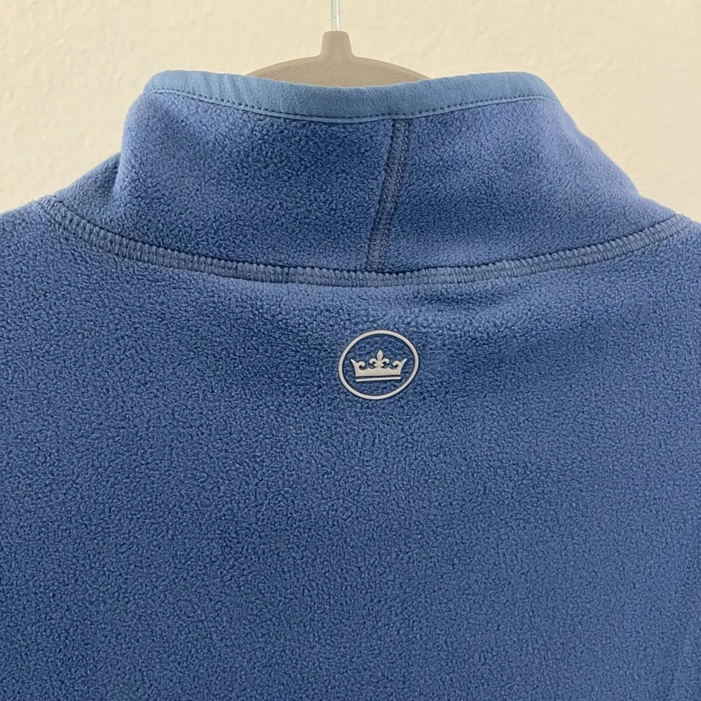 PETER MILLAR | Women's Storm Garland Microfleece Pullover in Storm | Size Medium - Picture 10 of 16